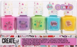 perfumowany zestaw lakierów do paznokci 5 szt. – szybkoschnący, długotrwały, z połyskującym wykończeniem