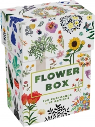 Kwiatowe Pudełko 100 Szt. Pocztówek Chronicle Books