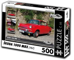 Puzzle RETRO-AUTA Škoda 1000 MBX 500 elementów