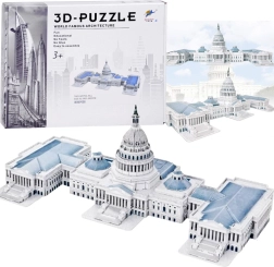 3D Puzzle Kapitol USA 132 elementów