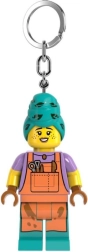 LEGO minifigurka Hrnčířka świecący brelok do kluczy z LED