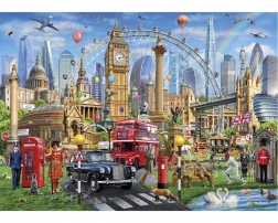 Puzzle Londynu 1000 elementów