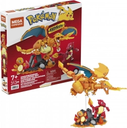Zestaw konstrukcyjny Mega Construx Pokémon Ewolucja Charmandera