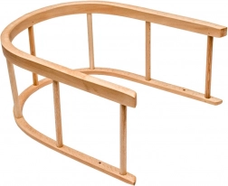 Oparcie do drewnianych sanek z drewna bukowego