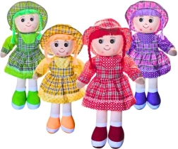 Materiałowa lalka Miriam z kapelusikiem