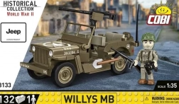 cobi willys mb – zestaw konstrukcyjny wojskowego jeepa 1:35