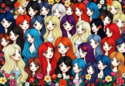 Alipson puzzle Damy z tajemniczego ogrodu 1000 elementów