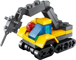 Qman Squros Extreme – zestaw przekształcalny Scorpion – maszyna wyburzeniowa 3w1