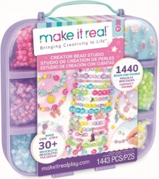 Kreatywny zestaw do tworzenia bransoletek z koralikami i zawieszkami