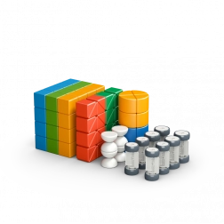 Geomag Magicube Shapes – zestaw konstrukcyjny 128 elementów