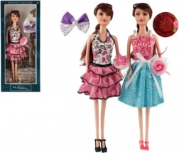 Modna lalka z ruchomymi stawami z akcesoriami 30 cm