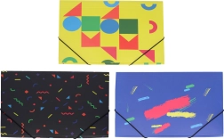 Teczka z gumką 31,4 × 23,5 cm – mix kolorów