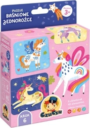 Puzzle – bajkowe jednorożce (5×9 elementów)