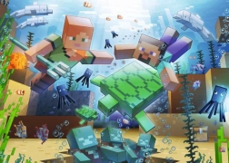 Puzzle Minecraft Mozaika 1000 kawałków
