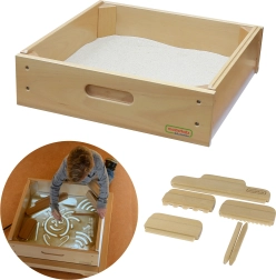 Masterkidz rama do malowania piaskiem z akcesoriami