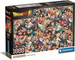 Puzzle 1000 elementów Dragon Ball - Clementoni