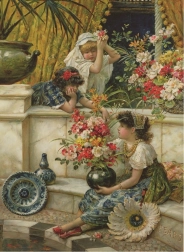 Puzzle Kwiaty Wschodu 1000 elementów