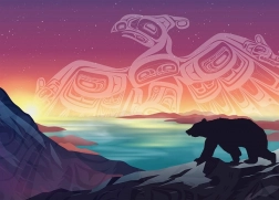 Puzzle Cobble Hill Burzliwy i Niedźwiedź 500 sztuk