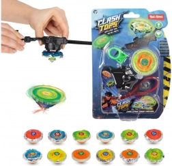 Świecący mechaniczny żyroskop 5 cm z metalowymi elementami i starterem