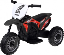 Dziecięcy trójkołowiec elektryczny z muzyką – czarny