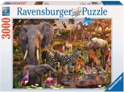Ravensburger puzzle Afrykańskie zwierzęta 3000 szt.