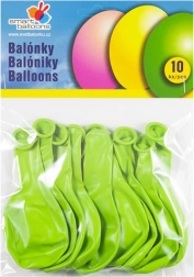 Jasnozielone balony dmuchane