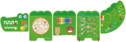 VIGA ścienna montessori tablica aktywności Krokodyl, FSC