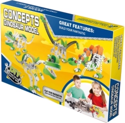 Metalowa konstrukcyjna układanka seismosaurus 141 szt.