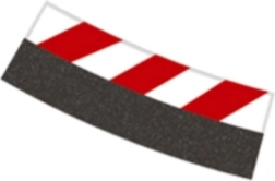 wewnętrzna pobocznica do zakrętu 4/15° R4 do torów CARRERA EVOLUTION, DIGITAL 132 i DIGITAL 124