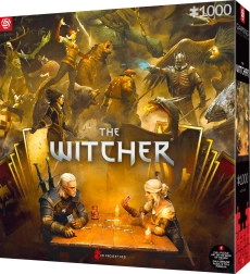 Puzzle Wiedźmin: rozgrywka w Gwinta 1000 elementów