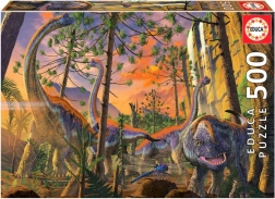 Puzzle EDUCA ciekawski dino – 500 elementów
