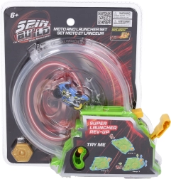 Spin and Build Urządzenie wyrzutowe z dwoma motocyklami