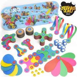 Clixo Wheel Creator magnetyczna układanka 72 szt.