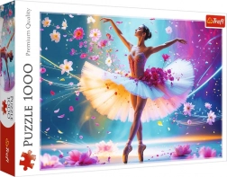 Puzzle 1000 elementów – tańcząca balerina Trefl