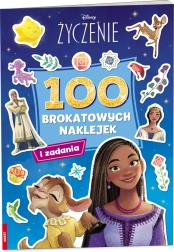 Disney Życzenie – 100 brokatowych naklejek