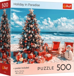 Puzzle Święta w raju 500 elementów TREFL