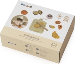 Drewniany zestaw do krojenia pieczywa dla dzieci