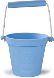 Silikonowe wiaderko plażowe jasnoniebieskie BIGJIGS