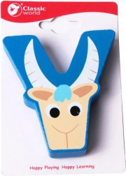 Classic World Drewniana litera Y