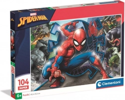 Puzzle Spiderman i jego świat 104 elementy