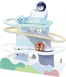 Vilac drewniana kulkowa kolejka górska Island