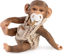 Realistyczne małpki niemowlę z całowinylowym ciałem 32 cm