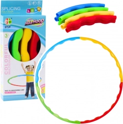 Hula hoop kolorowy składany 60 cm