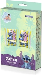Nadmuchiwane rękawki do pływania DISNEY STITCH 23 × 15 cm dla dzieci 3–6 lat