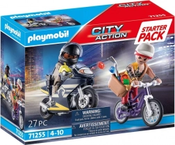 PLAYMOBIL City Action zestaw startowy: jednostka specjalna policji ze złodziejem biżuterii