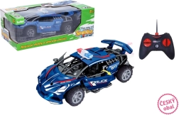 Policyjny samochód RC zdalnie sterowany z efektem dymu