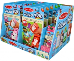 Naklejka Wow - Mały stojak