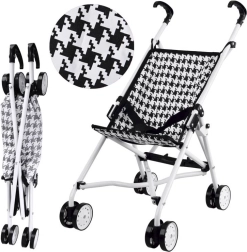 Składany wózek dla lalek w kropki – Pepito
