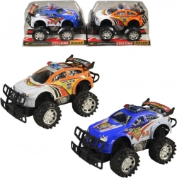 Policyjny samochód terenowy w wersji kolorystycznej