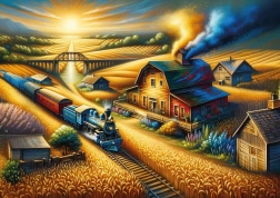 Puzzle Jesienna ścieżka 260 elementów